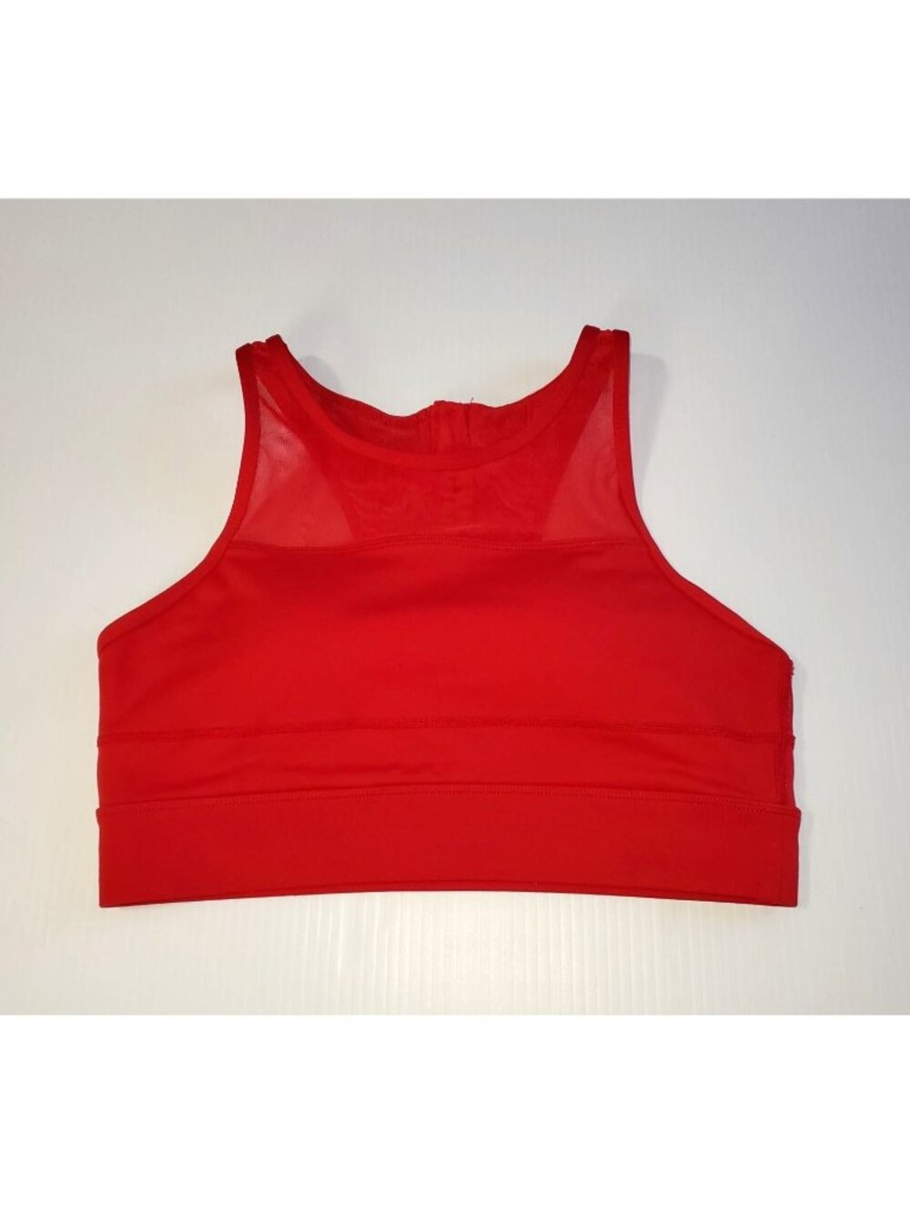 Zyia Active Women's Red All Star One More Rep Padded Sports Bra Sz M 1180